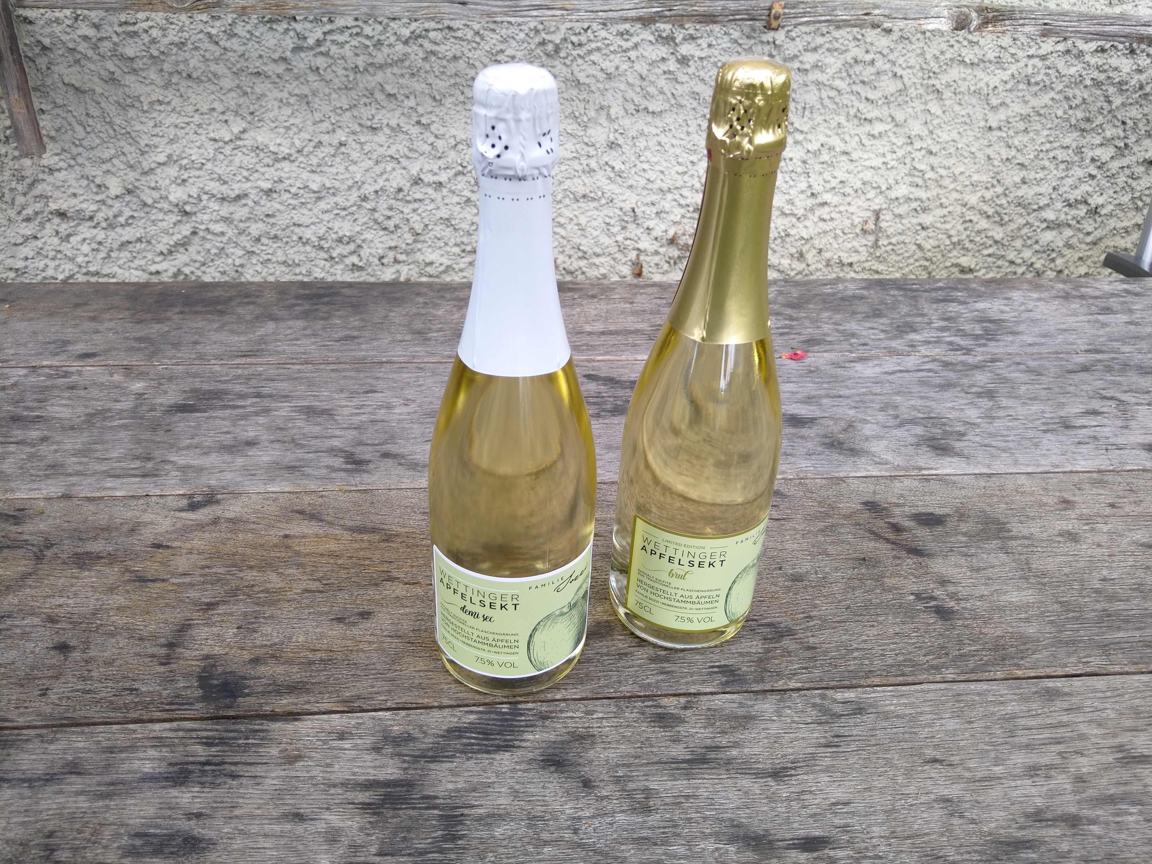 Wettinger Schaumwein "brut"