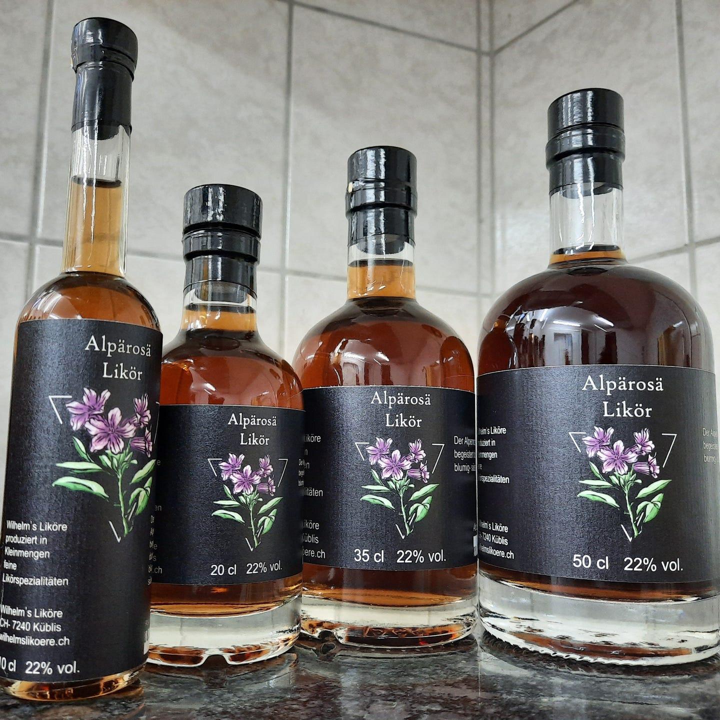 Wilhelm's Alpärosä Likör