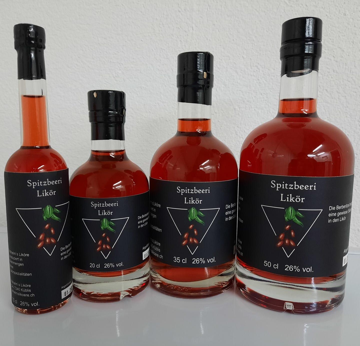 Wilhelm's Spitzbeeri Likör
