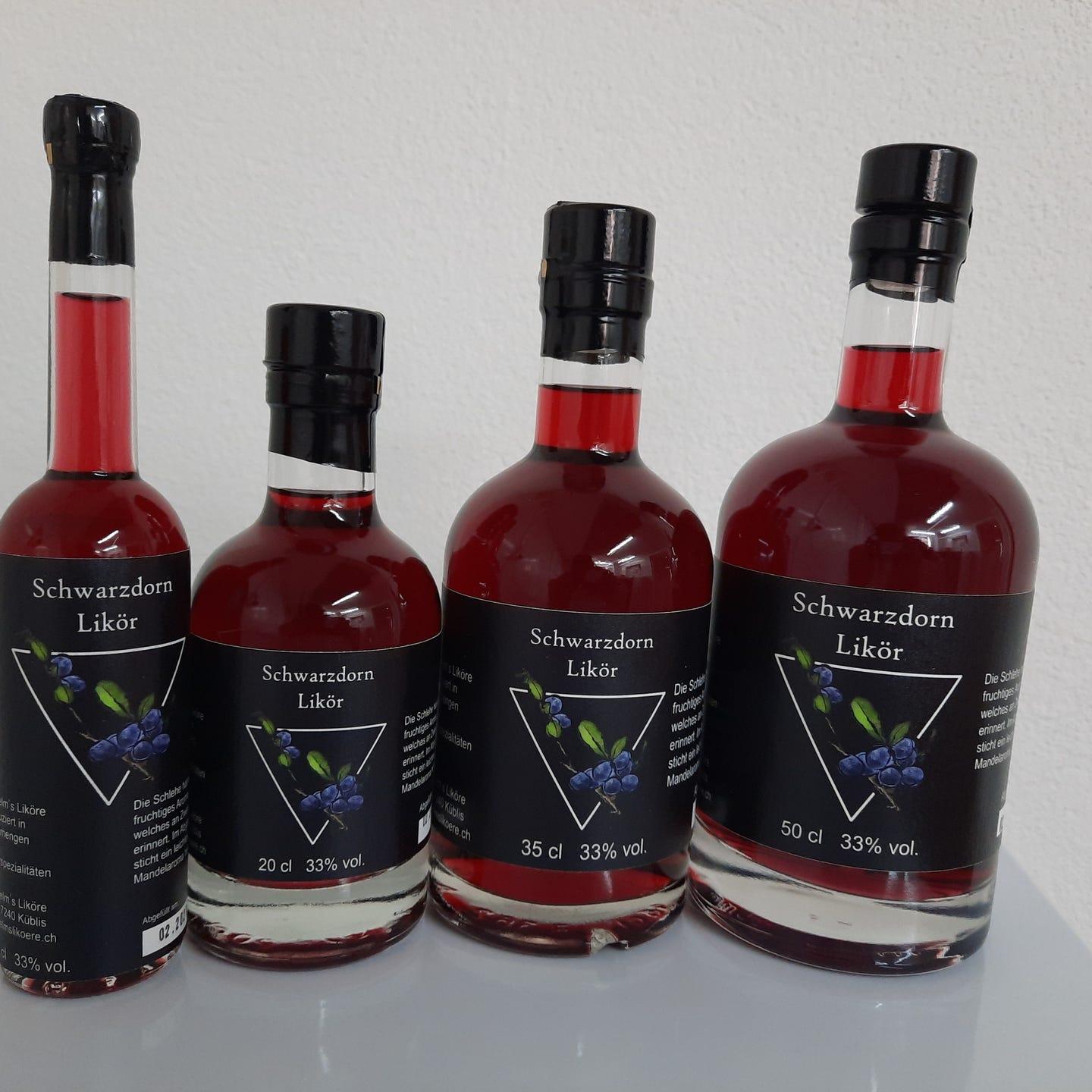 Wilhelm's Schwarzdorn Likör
