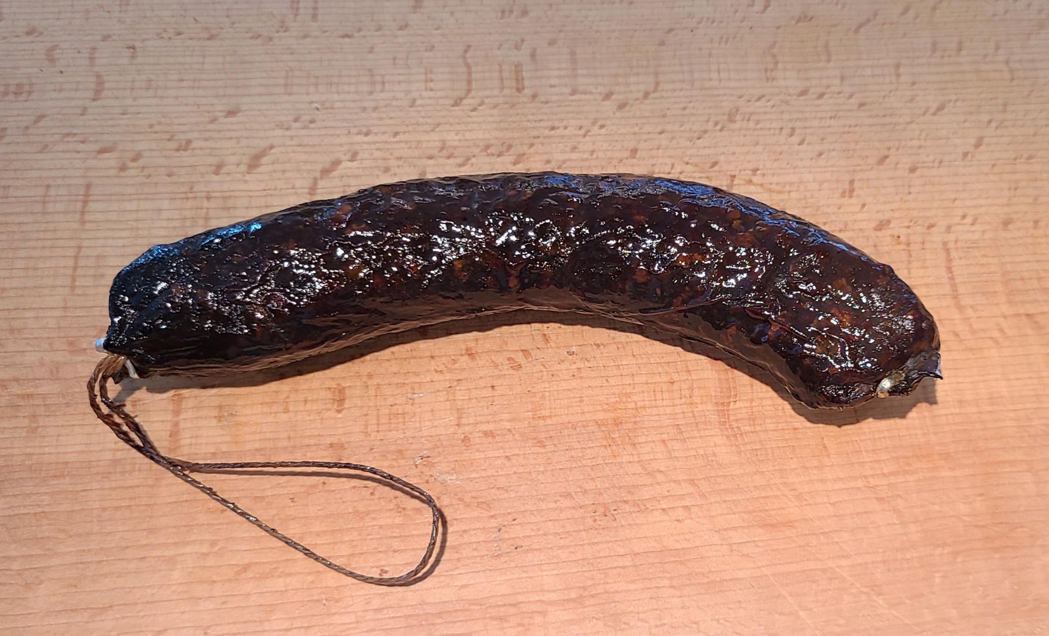 Rauchwurst Rindfleisch Schweinespeck 