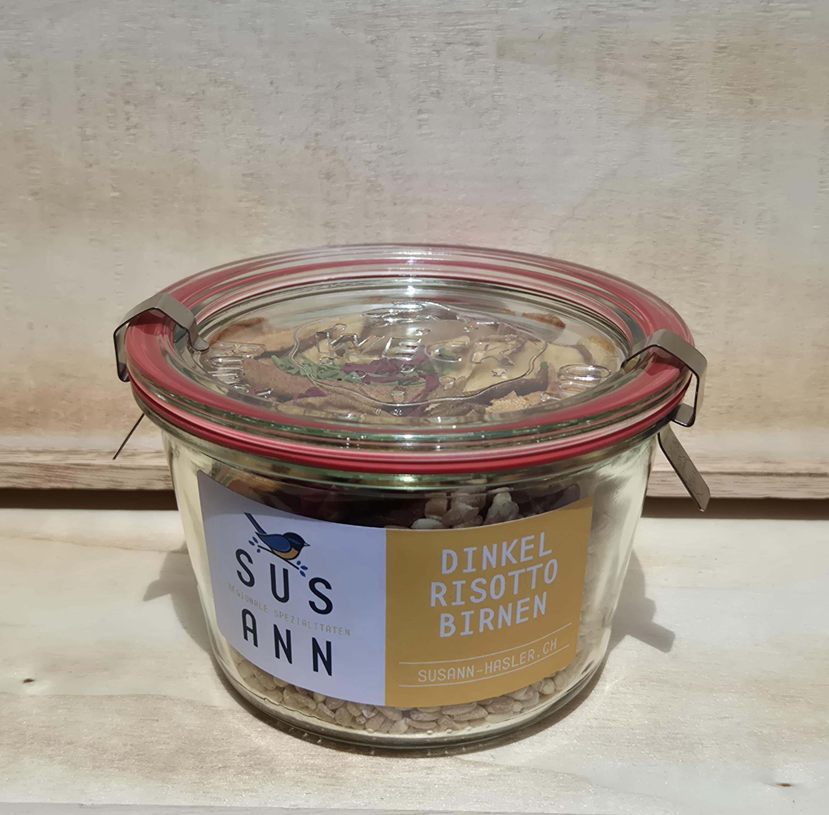 Dinkel Risotto Birnen