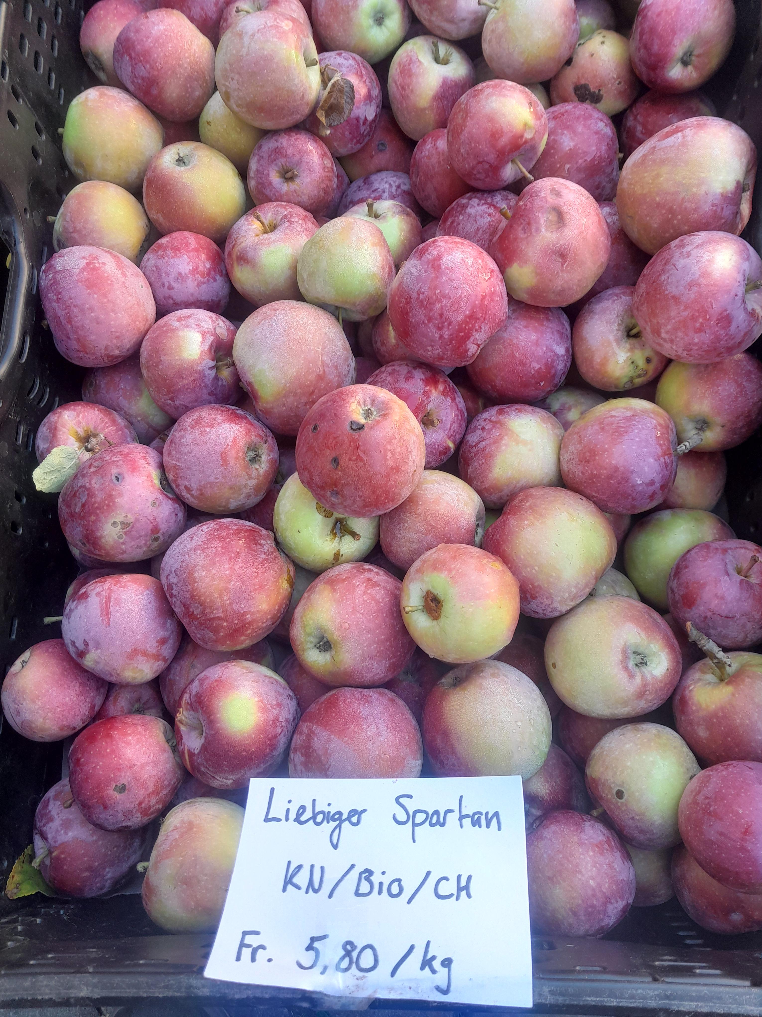 Liebiger Bio Aepfel Spartan PSR